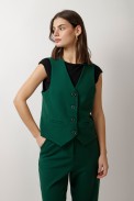 SHORT VEST WITH FRONT SPOTS